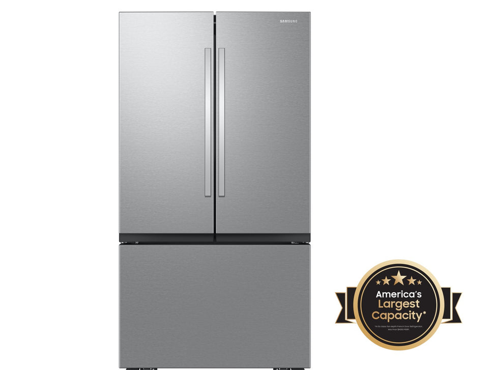 Samsung 32 cu. ft. Mega Capacity 3-Door French Door Refrigerator with Dual Auto Ice Maker in Stainless Steel