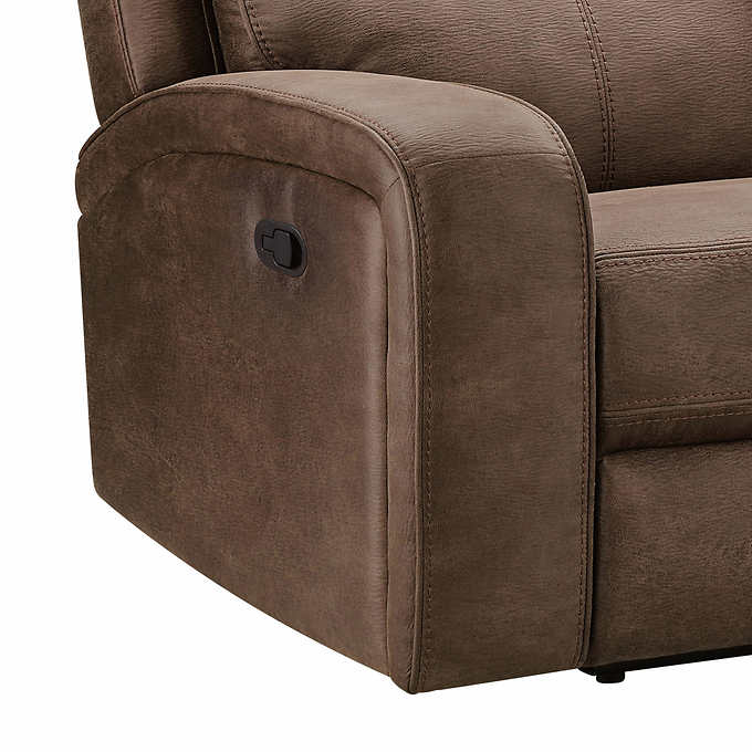 Abbyson Living
 Bryce Fabric Manual Reclining Sofa