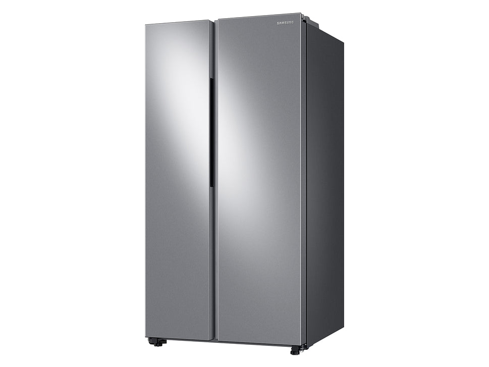 Samsung 28 cu. ft. Smart Side-by-Side Refrigerator in Stainless Steel (has dents)