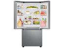 Switch Samsung 22 cu. ft. Smart 3-Door French Door Refrigerator in Stainless Steel 3 image