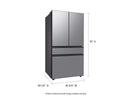 Switch Samsung Bespoke 4-Door French Door Refrigerator (29 cu. ft.) with AutoFill Water Pitcher in Stainless Steel 3 image