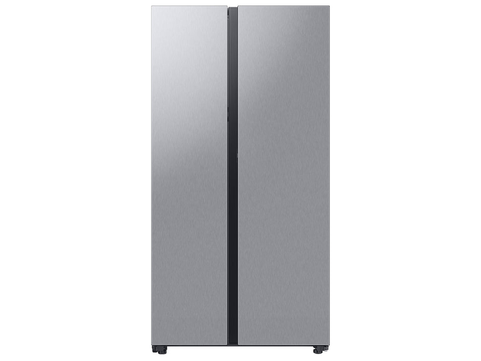 Samsung Bespoke Counter Depth Side-by-Side 23 cu. ft. Refrigerator with Beverage Center™ in Stainless Steel