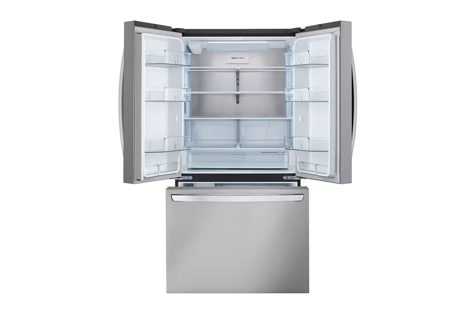 LG 27 cu. ft. Smart Counter-Depth MAX™ French Door Refrigerator (Has dents)