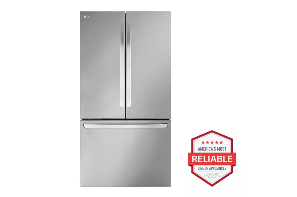 LG 27 cu. ft. Smart Counter-Depth MAX™ French Door Refrigerator (Has dents)