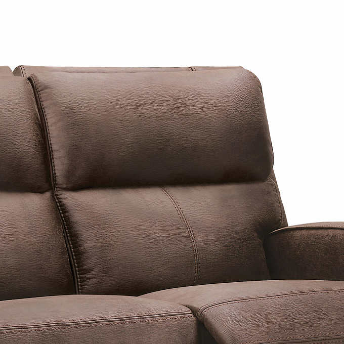 Abbyson Living
 Bryce Fabric Manual Reclining Sofa